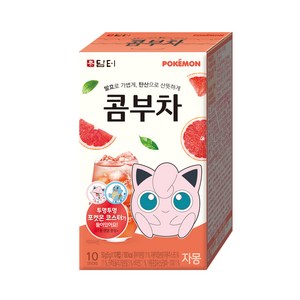 담터 포켓몬 콤부차 자몽, 5g, 10개입, 1개