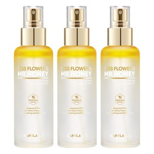 바닐라코 미스 플라워 앤 미스터 허니 프로폴리스 리쥬비네이팅 앰플 미스트, 99ml, 3개