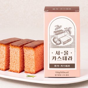 서울카스테라 딸기 카스테라 하프, 150g, 1개