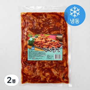 맛잽이식품 양념닭발 (냉동), 600g, 2봉