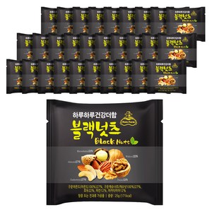 넛츠팜 하루하루 건강더함 블랙넛츠, 25g, 30개