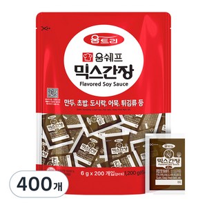 움트리 믹스간장, 6g, 400개