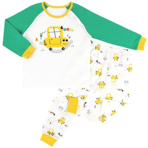 메이키즈 남아용 부릉여행 9부 변화지 실내복 상하의 세트