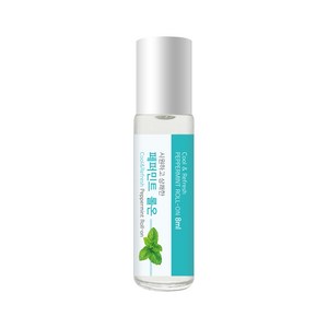 더허브샵 아로마 롤온 오일 페퍼민트, 8ml, 1개