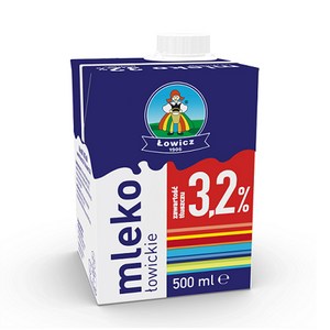로위키 3.2% 멸균우유, 500ml, 12개