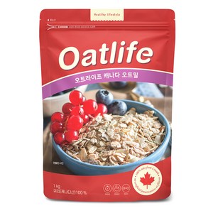 오트라이프 캐나다 오트밀, 1kg, 1개