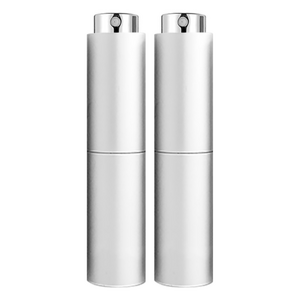 모던앳 롤링업 향수 스프레이 공병 8ml, 2개, 메탈실버
