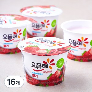 요플레 오리지널, 180g, 16개