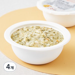 짱죽 중기 9개월 이유식 한우소고기야채죽, 혼합맛(소고기/야채), 200g, 4개