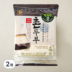 행복한콩 촌두부, 380g, 2개