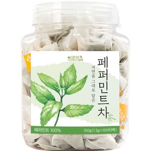 바른약초 페퍼민트 삼각티백, 1.5g, 100개입, 1개