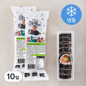 제주잇 제주유채 야채 곤약비건김밥 (냉동), 220g, 10입