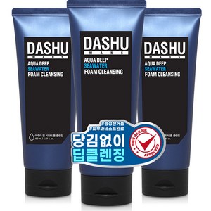 다슈 아쿠아 딥 씨 워터 폼클렌징, 150ml, 3개