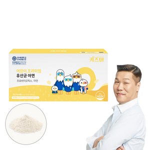 연세 키즈텐 어린이 프리미엄 유산균 아연 사과맛, 60g, 3개