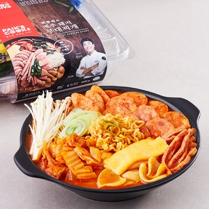 빽쿡 제주 돼지 부대찌개 밀키트, 845g, 1개