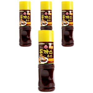 오뚜기 돈까스 소스 470g, 4개