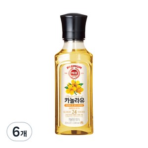 해표 카놀라유, 250ml, 6개