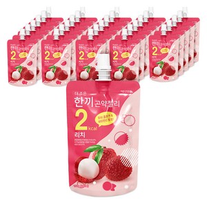 더존건강 더 조은 한끼곤약젤리 리치, 150ml, 30개