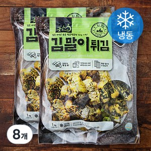 굿프랜즈 김말이 튀김 (냉동), 1kg, 8개