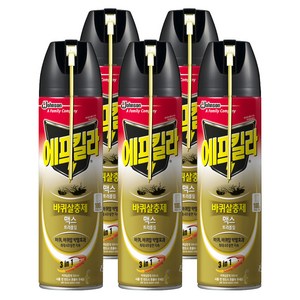 에프킬라 바퀴살충제 맥스 트리플킬, 500ml, 5개