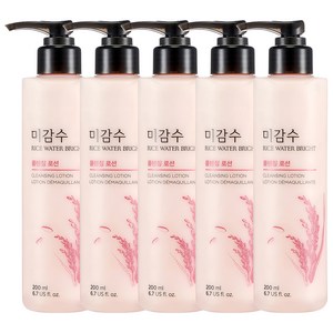 미감수 브라이트 페이셜 클렌징 로션, 200ml, 5개