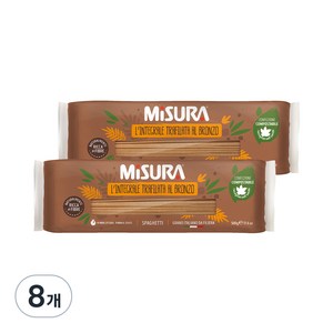 MISURA 통밀 스파게티, 500g, 8개