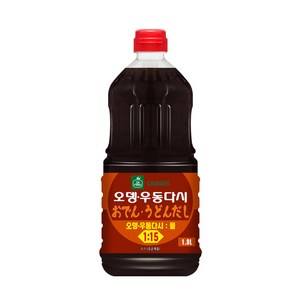 이엔푸드 오뎅 우동다시, 1.8L, 1개