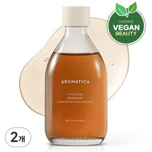 아로마티카 바이탈라이징 로즈마리 컨센트레이티드 에센스, 100ml, 2개