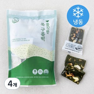 창억 해풍 쑥 구름떡 (냉동), 400g, 4개