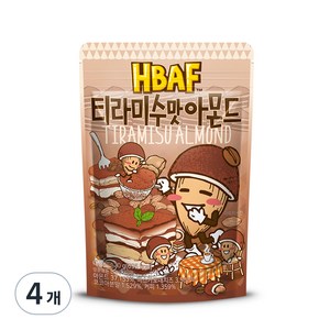 바프 티라미수맛 아몬드, 120g, 4개