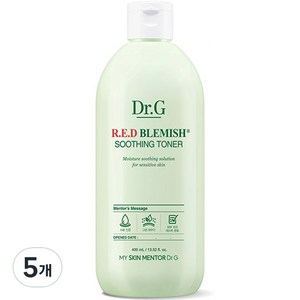 닥터지 레드 블레미쉬 수딩 토너, 400ml, 5개