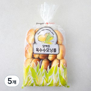 곰곰 담백한 옥수수 모닝롤, 510g, 5개