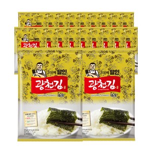 광천김 3대째 달인 재래 전장김, 20g, 20개