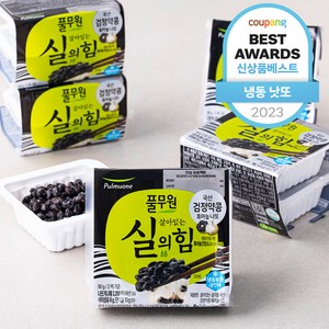 풀무원 살아있는 실의힘 국내산 검정약콩 흑마늘 나또 12개입 (냉동), 540g, 1개