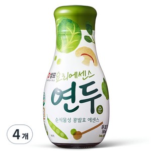 샘표 요리에센스 연두 순, 150ml, 4개