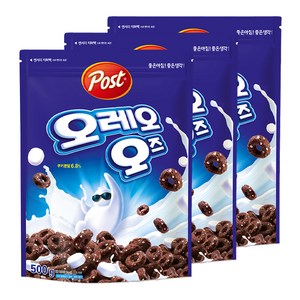 오레오 오즈 시리얼, 500g, 3개