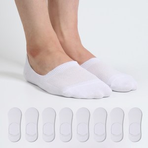 삭피엔스 남성용 프리미엄 발등 메쉬 페이크 삭스 8켤레