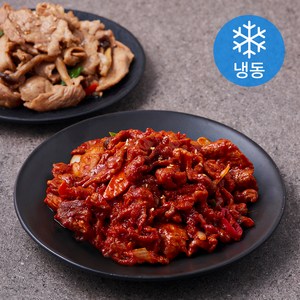 맛있는녀석들 성북동 한돈 제육볶음 350g + 돼지불백 350g 멀티팩 (냉동), 1세트