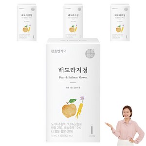 천호엔케어 배도라지청, 300ml, 4개