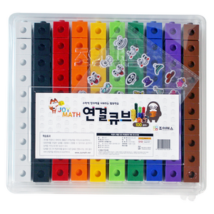 조이매스 연결큐브 100pcs, 혼합색상, 1개