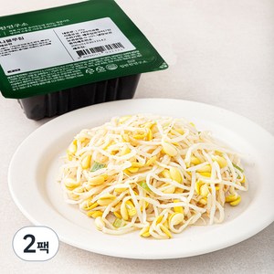 집반찬연구소 콩나물무침, 120g, 2팩