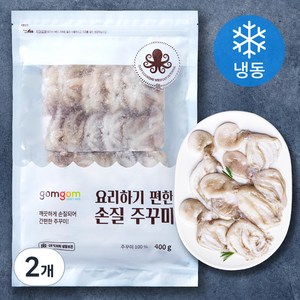 곰곰 요리하기 편한 손질 주꾸미 (냉동), 400g, 2개