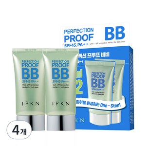 입큰 퍼펙션 프루프 비비크림 SPF45 PA++, 4개