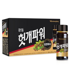 광동제약 헛개파워, 100ml, 10개