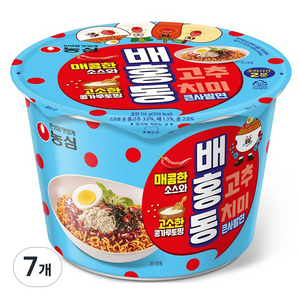 배홍동 큰사발면 116g, 7개