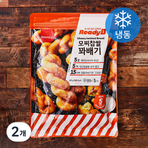 삼립 레디비 모찌찹쌀 꽈배기 5개입 (냉동), 225g, 2개