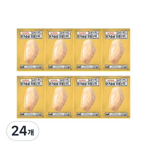 바로드숑 바로 먹는 닭가슴살 저염, 100g, 24개
