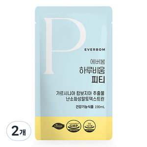 에버봄 하루비움 피티 다이어트 보조제, 190ml, 2개