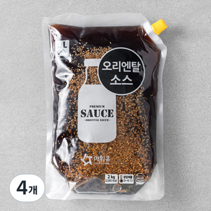 아워홈 행복한맛남 오리엔탈소스, 2kg, 4개