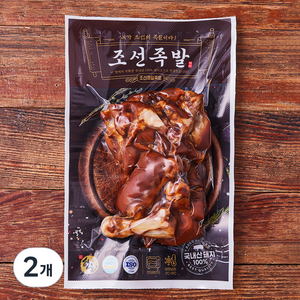 조선족발 한돈 미니족, 2개, 500g